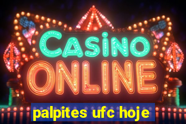 palpites ufc hoje